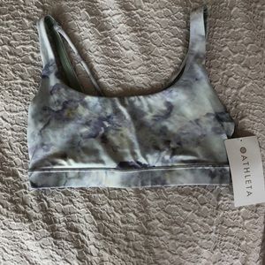 Tie dye sports bra
